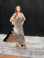 Handmade Kaftan Pure Silk S - 59 - Image 3