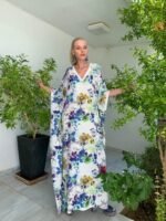 Handmade Kaftan Crepe Georgette K - 41