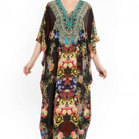 SILK LONG KAFTAN SK-17