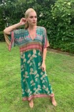 Handmade Kaftan – Dress Pure Silk S - 80