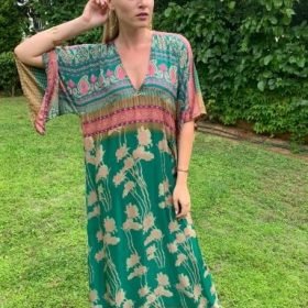 Handmade Kaftan – Dress Pure Silk S - 80