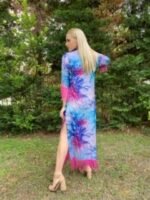 Handmade Dress Pure Silk S - 90 - Image 2