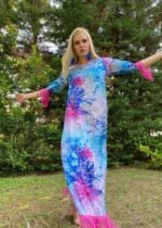 Handmade Dress Pure Silk S - 90