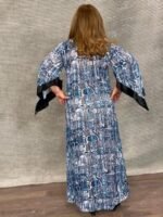 SILK LONG KAFTAN S -105/B - Image 3