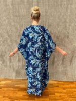 long silk kaftan s- 117