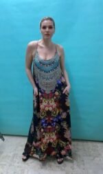 Silk long dress Sd-15