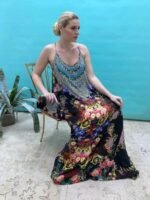 Silk Long Dress SD - 15 - Image 3