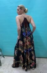 Silk long dress Sd-15