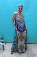 Silk long dress Sd-14