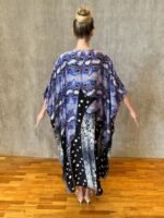 long silk kaftan s- 179