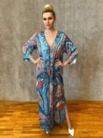 long silk kaftan s- 99 B