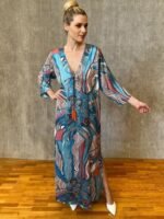 long silk kaftan s- 99 B
