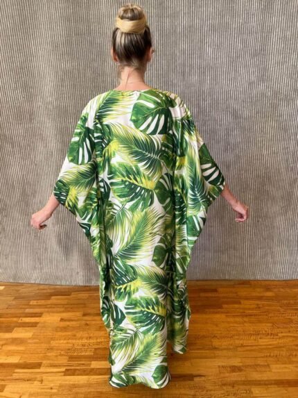 long silk kaftan s- 166