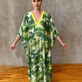 long silk kaftan s- 166