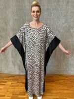 long silk kaftan s- 178