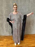long silk kaftan s- 178
