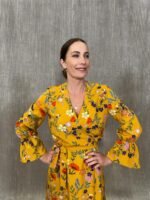 Silk Dress Midi F - 12 - Image 4