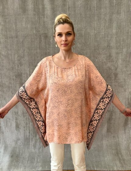 Handmade Blouse Pure Silk A - 54