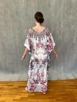 Handmade Kaftan Crepe Satin K - 51