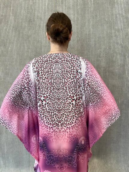 Handmade Kaftan Crepe Satin K - 54