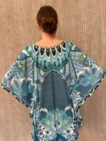 Handmade Kaftan Crepe Satin K - 62