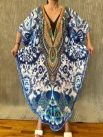 Handmade Kaftan Crepe Satin K - 55