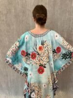 Handmade Kaftan Crepe Satin K - 59