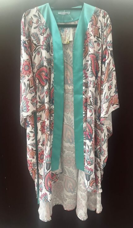 Kimono Silk with Patch KIM - 17