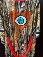 Kimono Silk with Patch KIM - 73