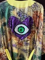 Kimono Silk with Patch KIM - 50