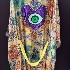 Kimono Silk with Patch KIM - 50