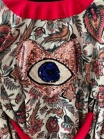 Kimono Silk with Patch KIM - 16