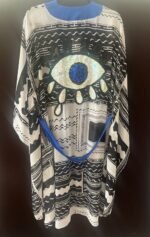 Kimono Silk with Patch KIM - 2