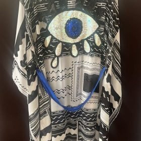 Kimono Silk with Patch KIM - 2