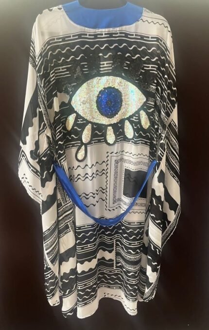 Kimono Silk with Patch KIM - 2