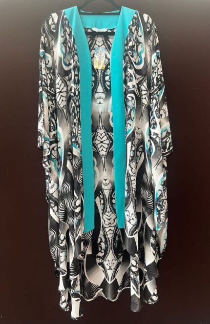 Kimono Silk with Patch KIM - 25