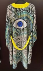 Kimono Silk with Patch KIM - 19