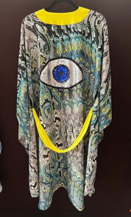 Kimono Silk with Patch KIM - 19