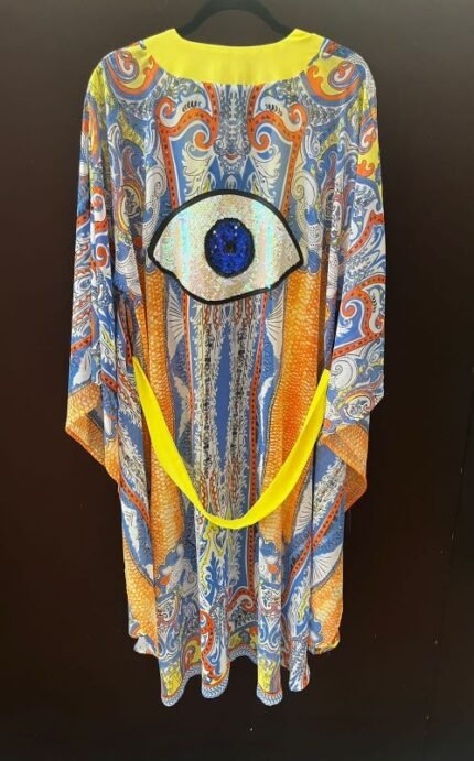 Kimono Silk with Patch KIM - 1