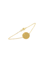IFA95B 24K gold plated brass Bracelet
