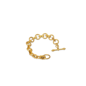 IFA304 24K gold-plated brass bracelet