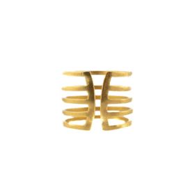 IFR78 ring made of 24K gold-plated brass