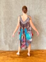 Silk Short Dress SD – 81 - Image 3