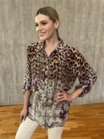 Handmade Shirt Silk S - 817 - Image 3