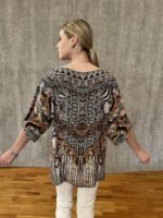 Handmade Blouse Pure Silk M - 30 - Image 2