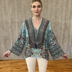 Handmade Blouse Pure Silk SB - 32