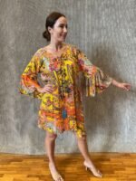 Silk Short Dress S – 182 - Image 3