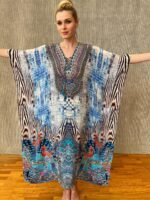 Handmade Kaftan Pure Silk SK – 20 - Image 2