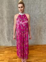 Silk Long Dress S – 202