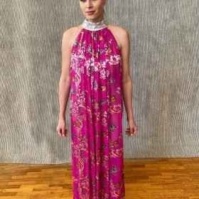 Silk Long Dress S – 202